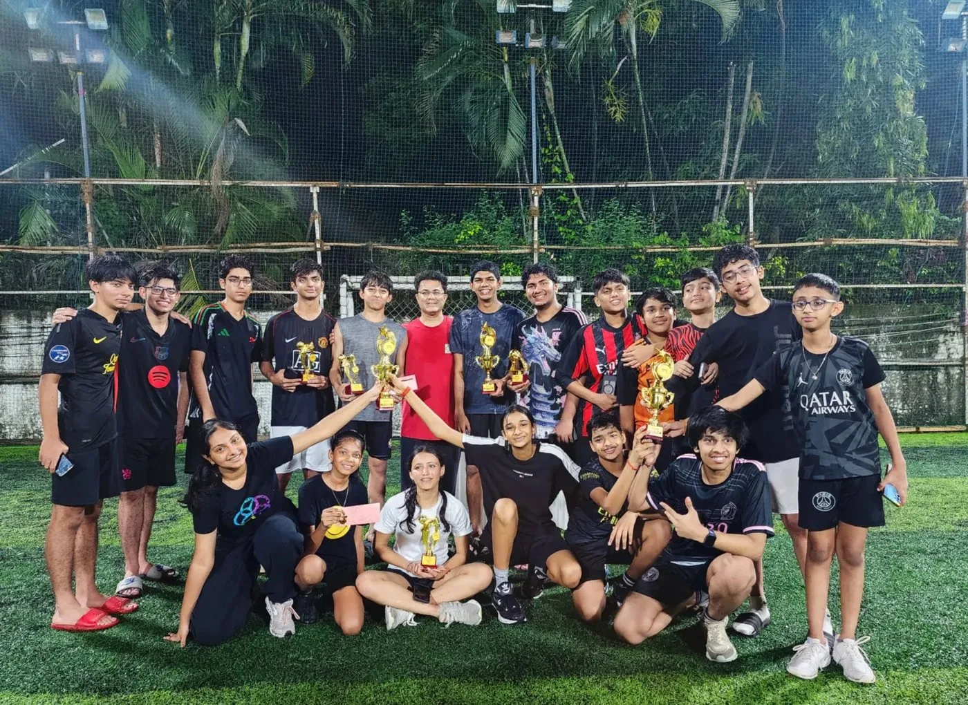 JLC Ethos teams on the field